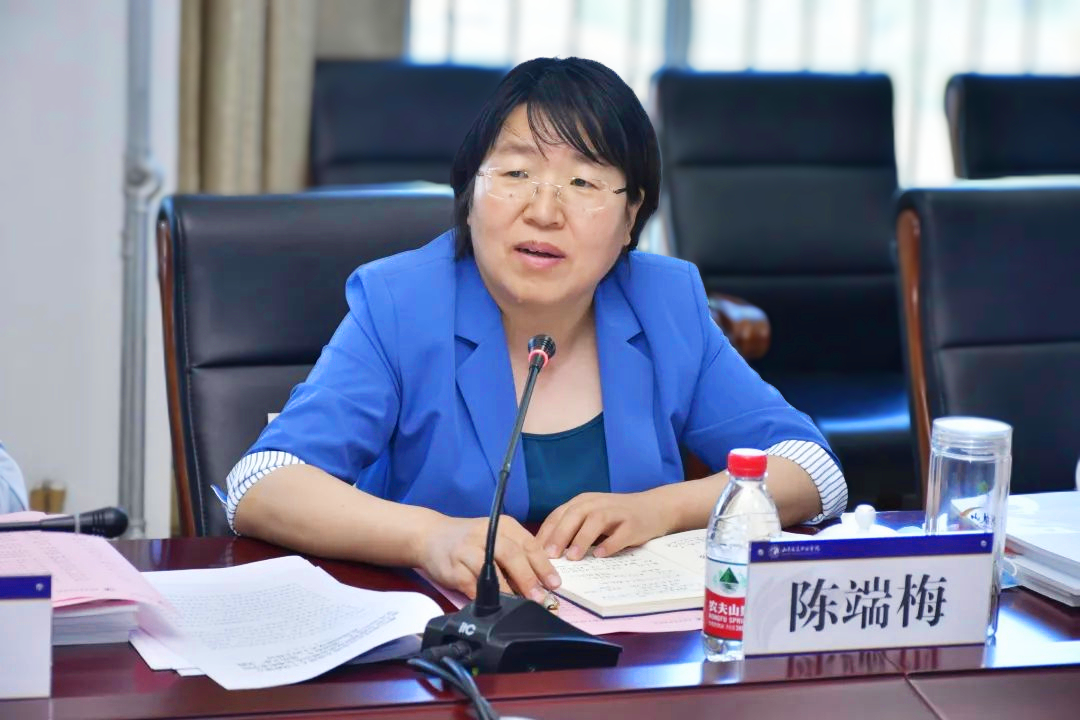 濰坊市副市長、聯(lián)合組組長陳端梅講話